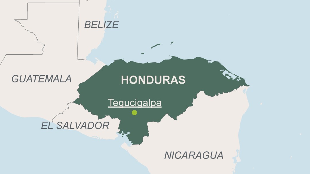Honduras Map Responsive 1080x608 
